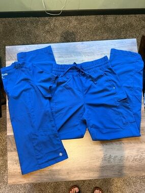 Uniform advantage, Easy Stretch, navy scrub set